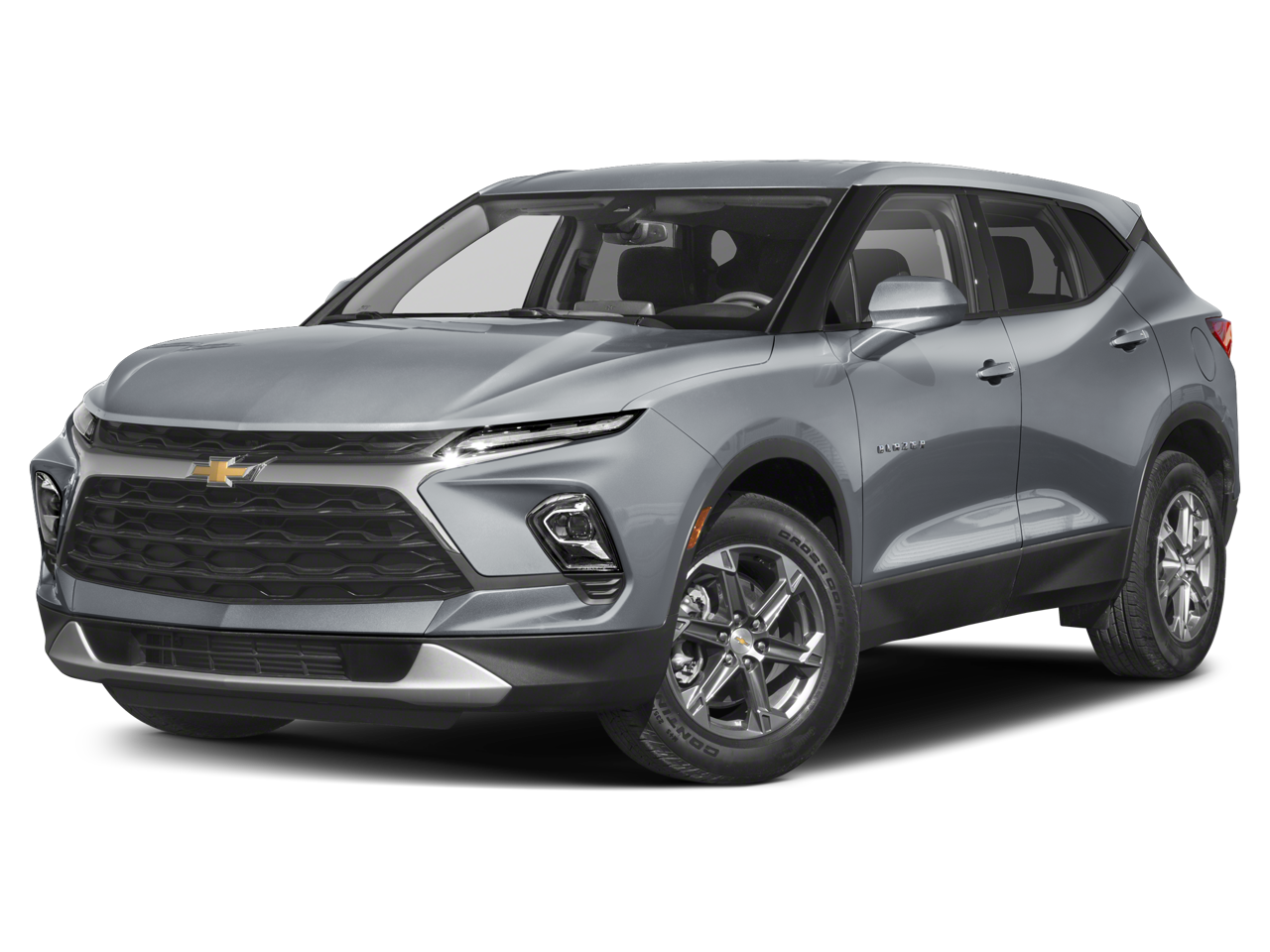 2023 Chevrolet Blazer 2LT in Sterling Gray Metallic — front three-quarter view