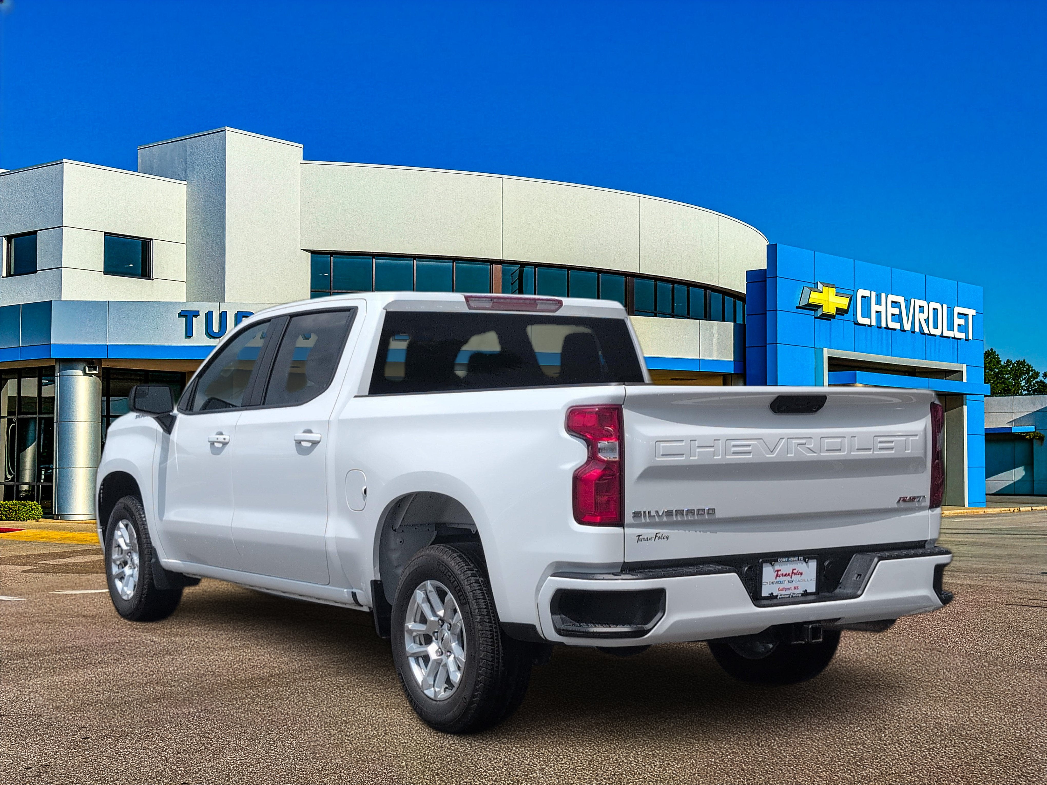 2026 Chevrolet Silverado 1500 — rear three-quarter view